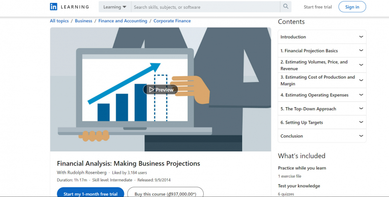 Financial Analysis: Introduction to Business Performance Analysis (LinkedIn Learning – Lynda)