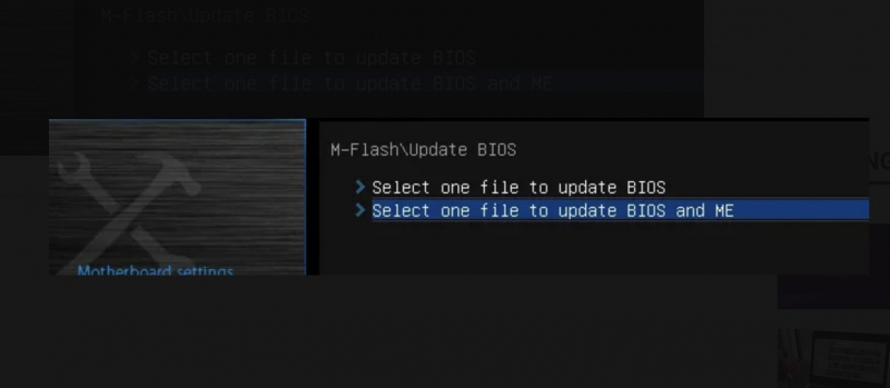 Flashing UEFI BIOS