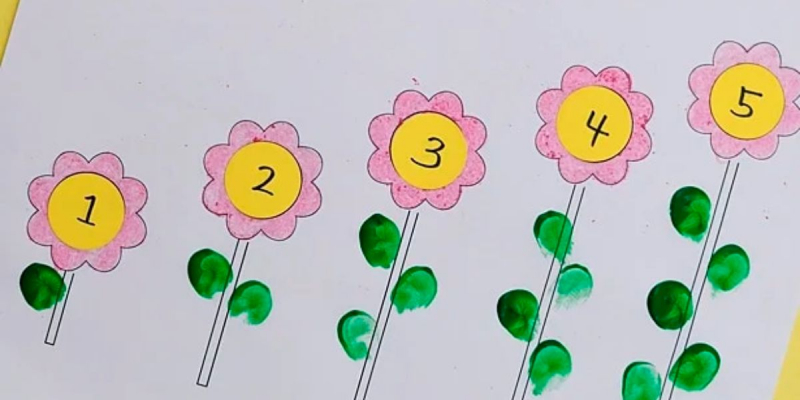 Flower Power Counting - Photo via teachingexpertise.com
