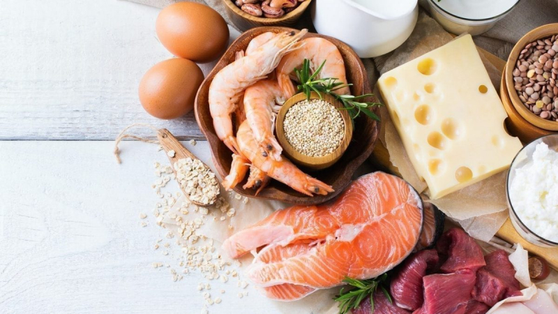 Focus on high protein foods