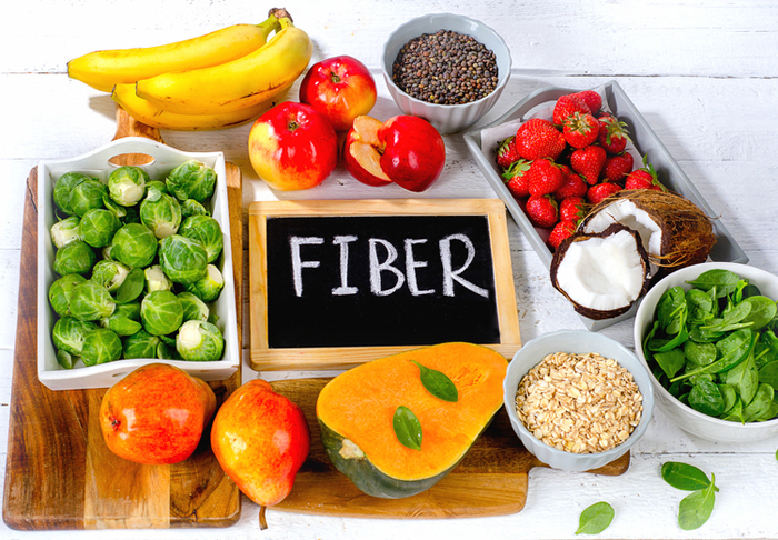 Follow a high fiber diet