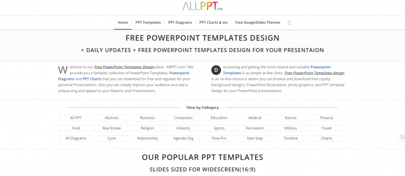 Screenshot of https://www.free-powerpoint-templates-design.com/