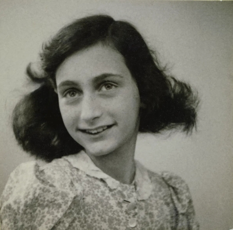 Photo:  Wikipedia - Anne Frank