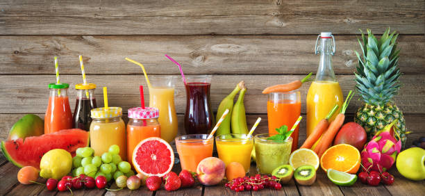 Fresh Fruit and Vegetable Juice