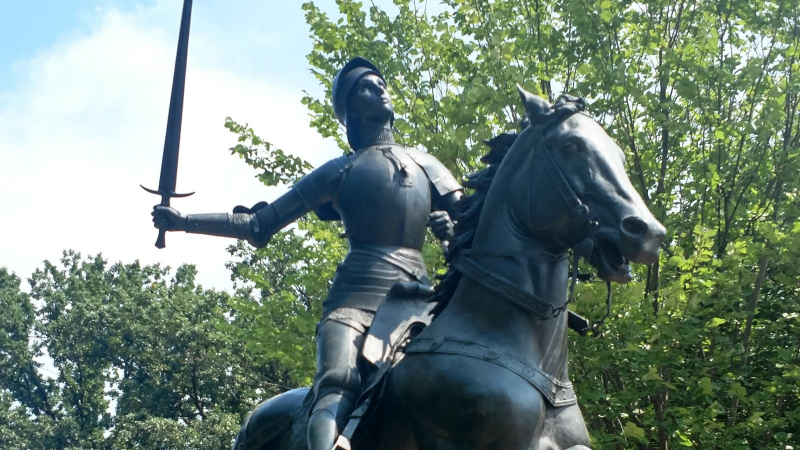 Photo: Joan of Arc statua - nps.gov