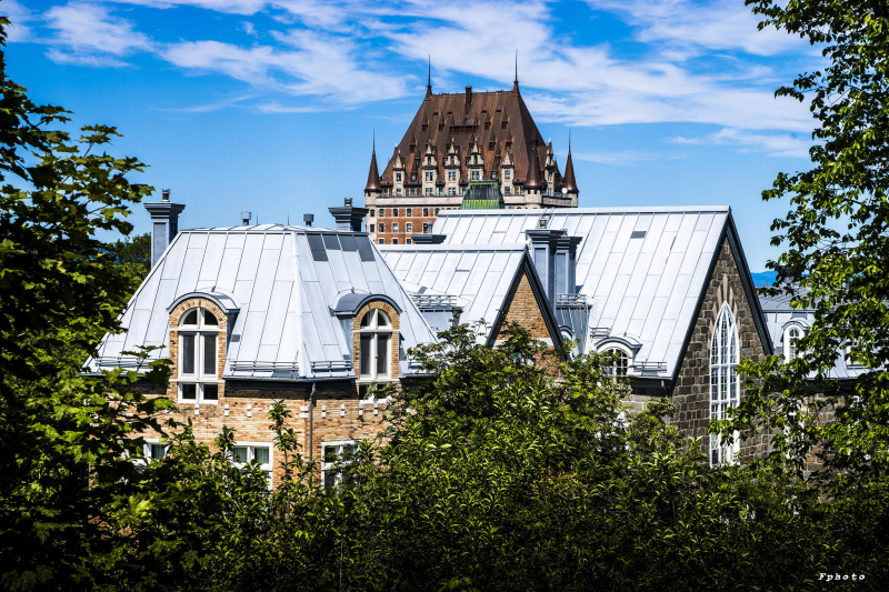 View of Château Frontenac. Photo: thecanadianencyclopedia.ca