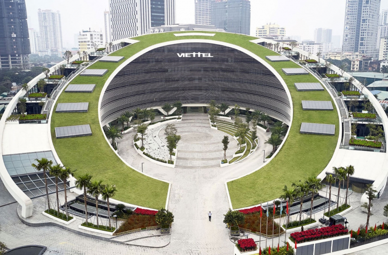 Gensler designs Viettel Headquarters, https://www.archdaily.com/