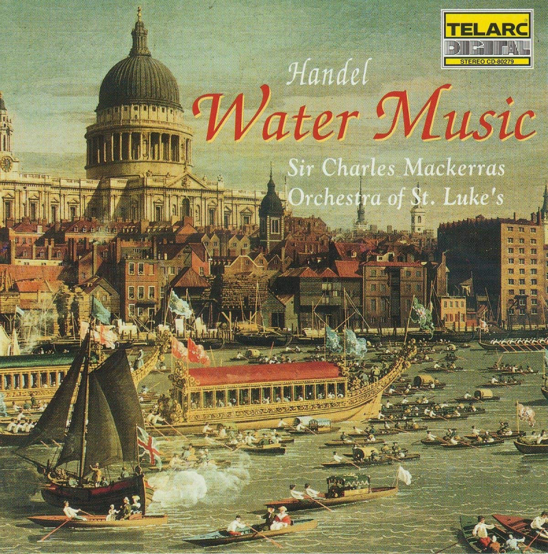 Water Music, George Frideric Handel. Photo: amazon.com