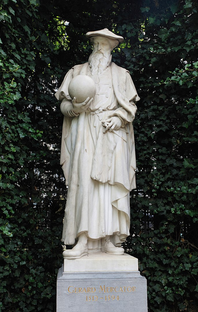 Statue of Mercator -en.wikipedia.org