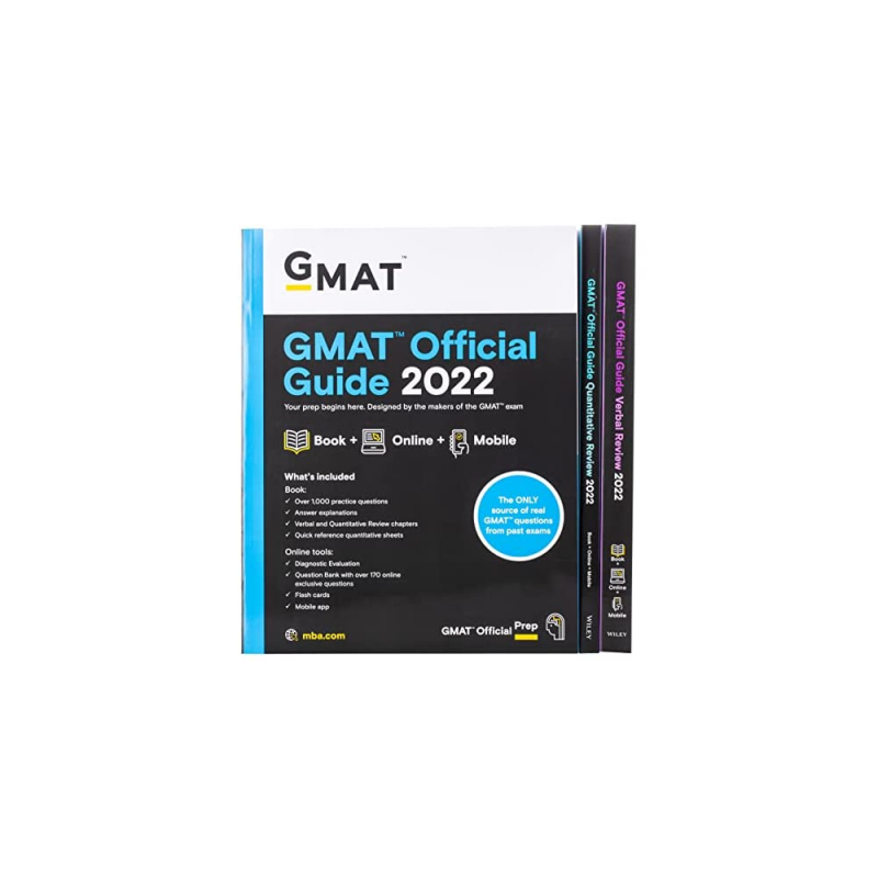 GMAT Books Official Guide Bundle