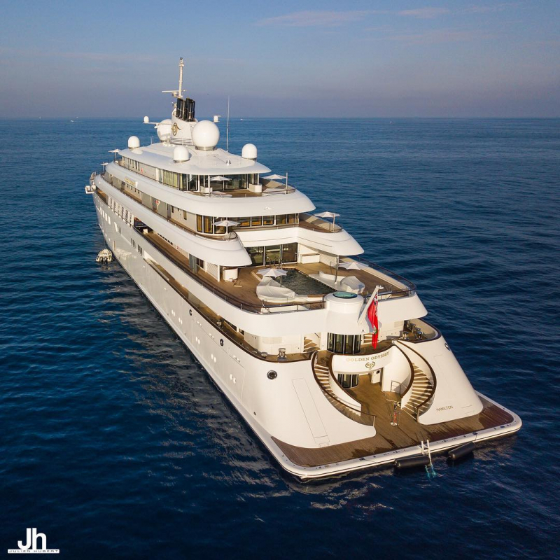 Golden Odyssey spotted in Antibes - Yacht Harbour