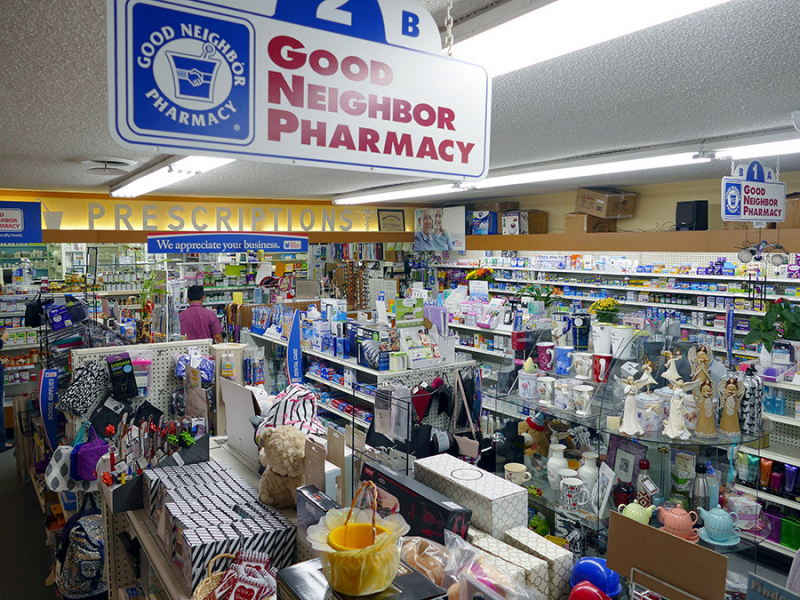The Store of Good Neighbor Pharmacy - Image source:https://headquartersof.com/good-neighbor-pharmacy-headquarters/