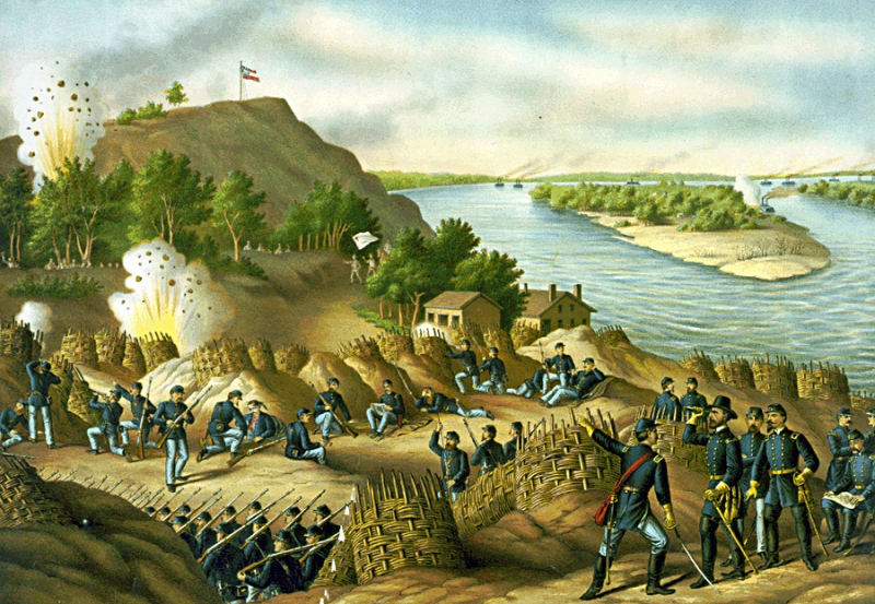 Battle occurred next to the Mississippi River - History on the Net