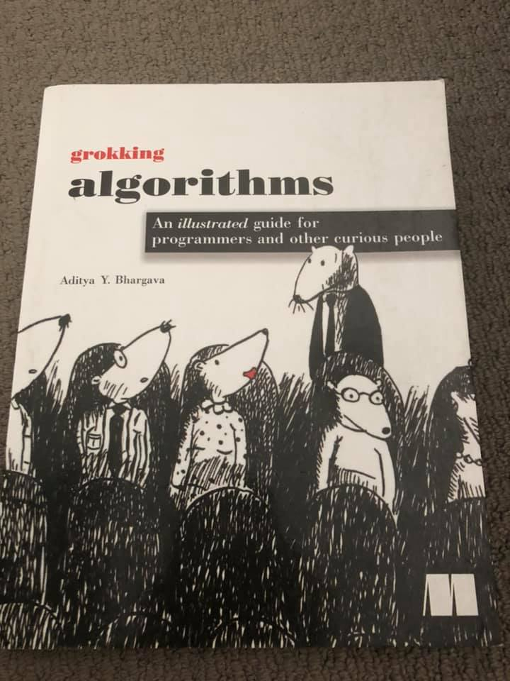Photo: Grokking Algorithms: An illustrated guide for programmers and other curious people's Facebook