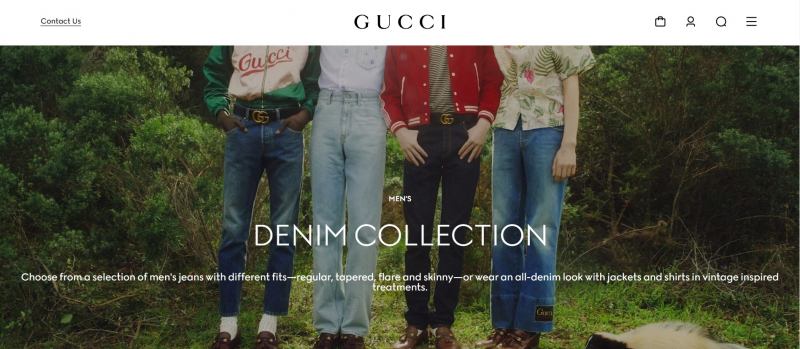 Screenshot of https://www.gucci.com/us/en/st/capsule/men-denim-collection