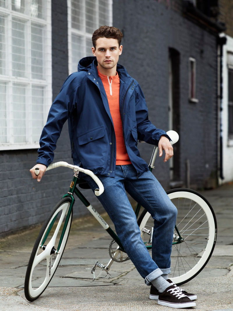 Clothing from the H&M men’s casual cycling range H&M