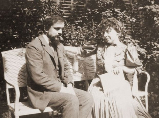 Photo:  Classic FM - Claude Debussy and Emma Bardac