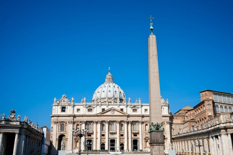Though technically Michelangelo was the second architect for St. Peter’s Basilica, his famous green Dome is clearly the cherry on top of the beautiful church. - walksofitaly.com