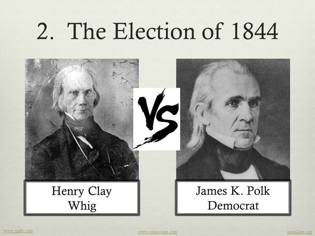 Henry Clay and his opponent in the presidential election - Photo: https://s3.amazonaws.com/