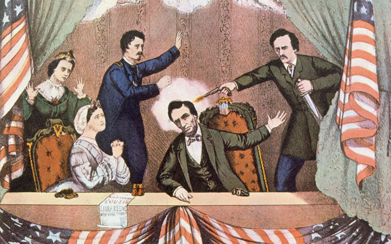 Photo:  The Telegraph - On this day in 1865: John Wilkes Booth shoots Abraham Lincoln at Ford's