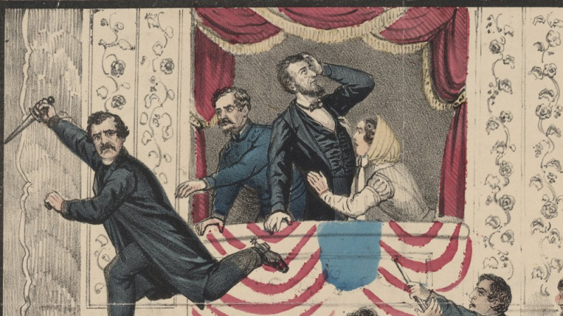 Photo:  Global News - The assassination of President Lincoln, 14 April 1865