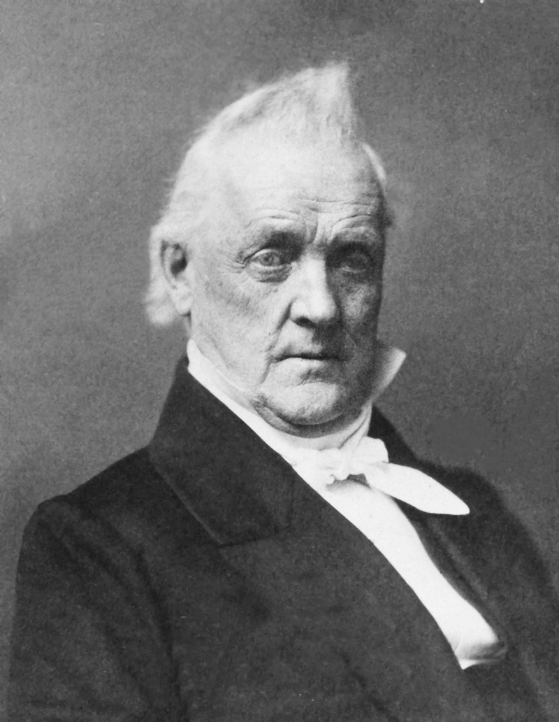 Photo: Portrait of James Buchanan - wikipedia