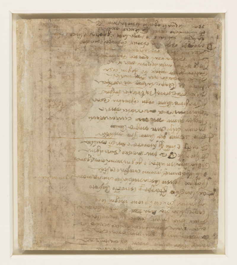 Michelangelo - Verso A draft of a poem c. 1540-45 -  Wikimedia Commons