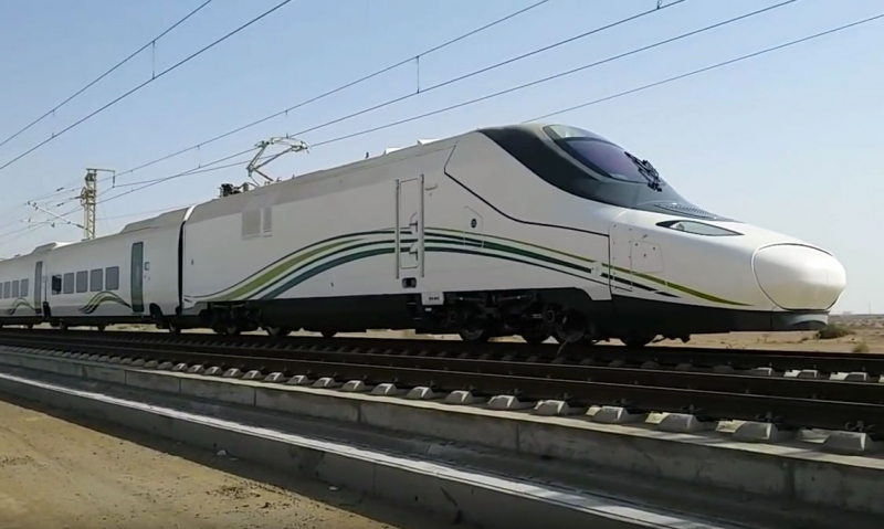 The construction of a high-speed railway in Saudi Arabia was allegedly coordinated with kick-backs to Juan Carlos during the late-2000s. - Photo: https://en.wikipedia.org/