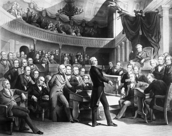 Henry Clay at the founding convention of the Whig Party - Photo: https://www.walmart.com/