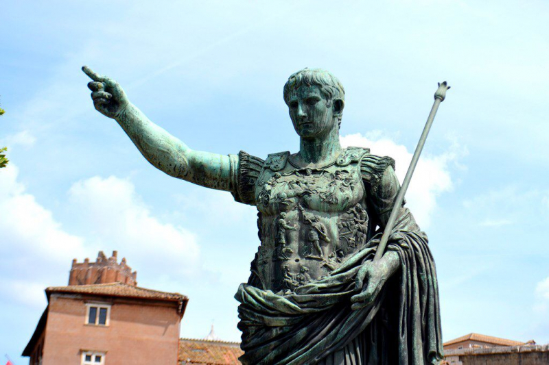 Photo: Julius Caesar-the most powerful man in Rome