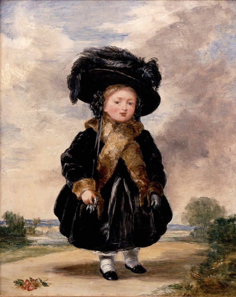 Princess Victoria aged four - Photo: discoverwalks.com