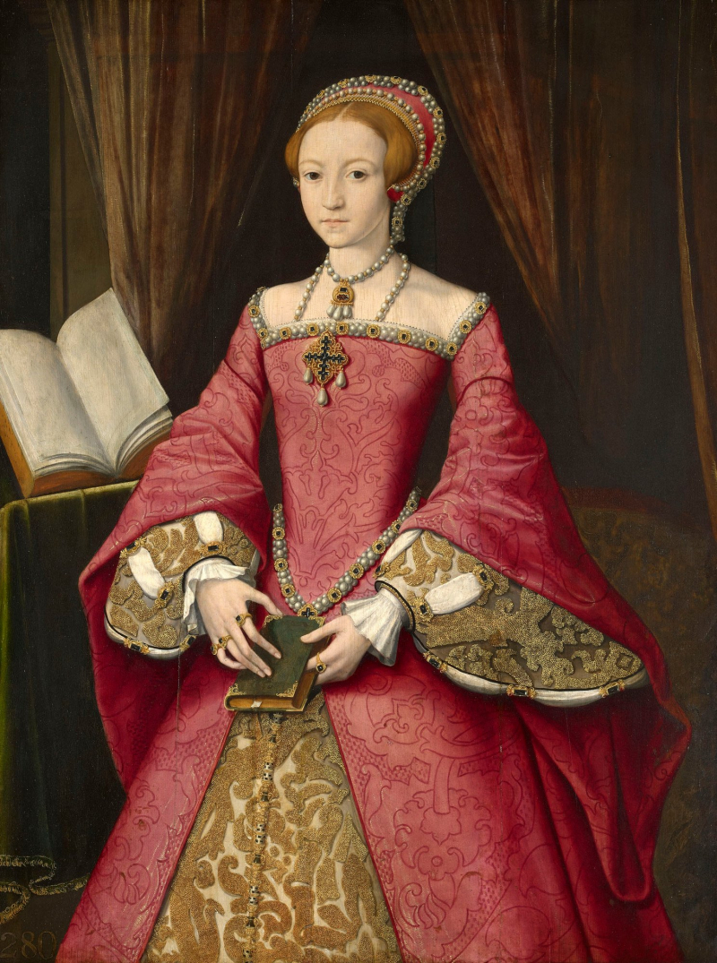 Elizabeth I at the age of around 13 - Photo: rct.uk