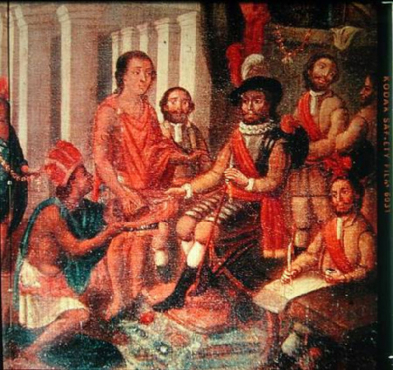 Photo:  charlessturt.ca - Hernán Cortés's family