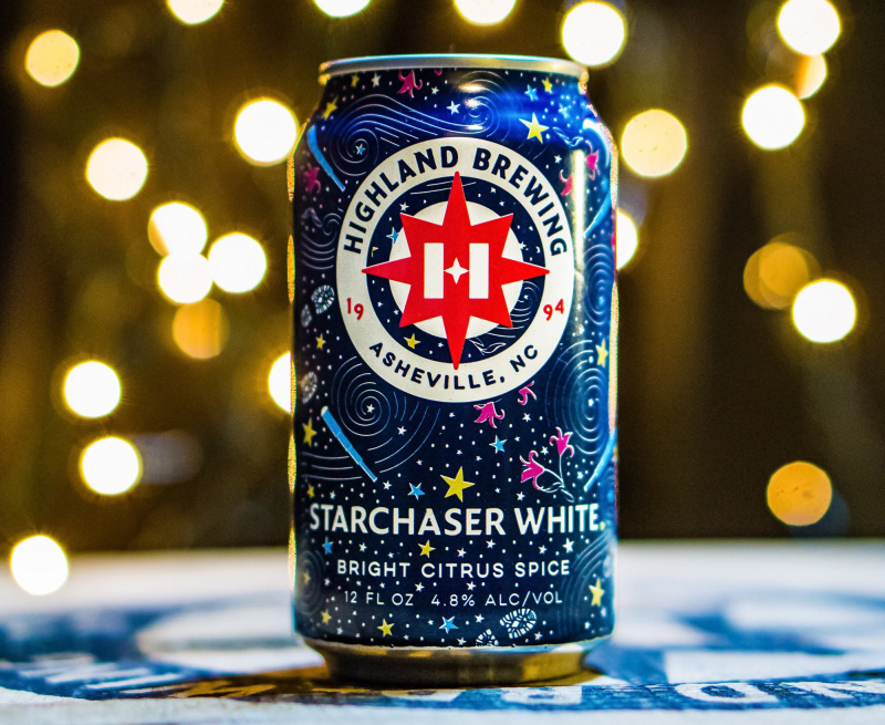 Highland Brewing Company Releases Starchaser White | Brewbound