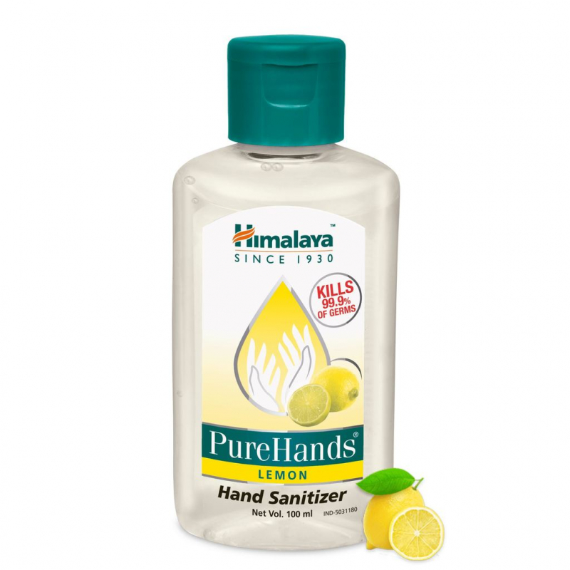 Himalaya hand sanitizer- https://himalayawellness.in/products/purehands