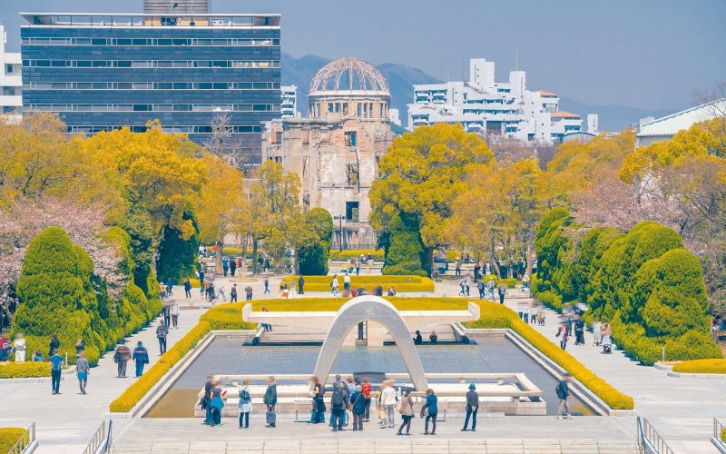 Hiroshima Peace Memorial Park. Photo: evaneos.com