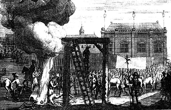 Photo:  History in Numbers - Cromwell's Execution