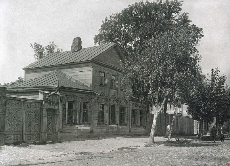 Ryazan - The house of P.D. Pavlov in 1926 - Photo: myryazanfoto.ru