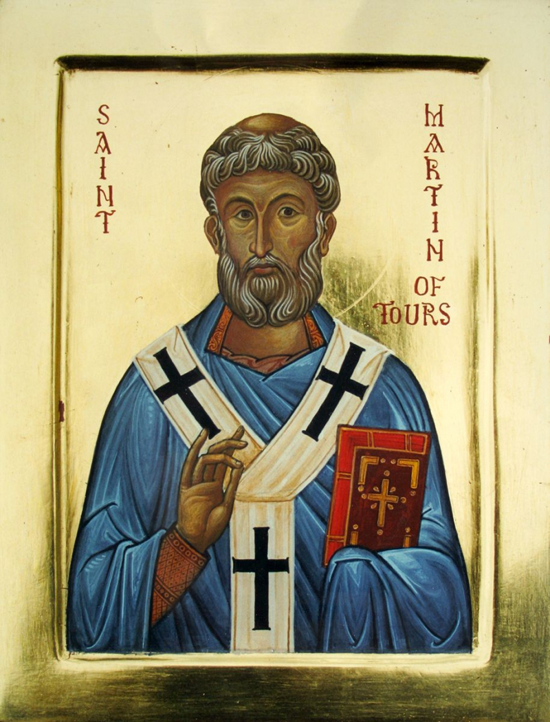 Saint Martin of Tours - Photo: aidanharticons.com