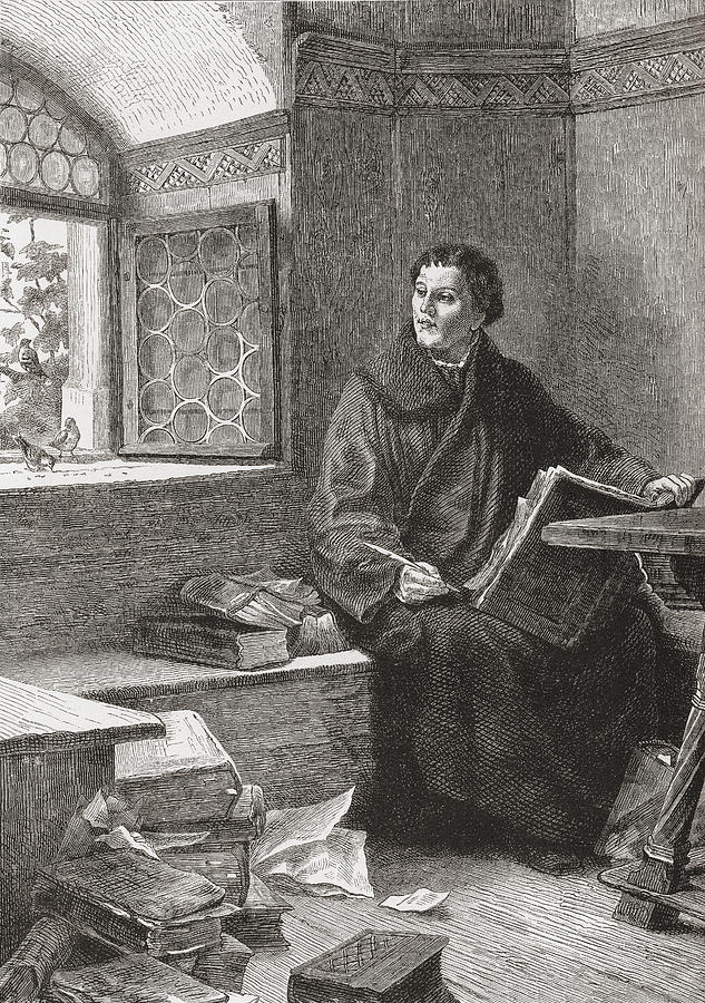 Martin Luther Translating The Bible - Photo: lutheranreformation.org