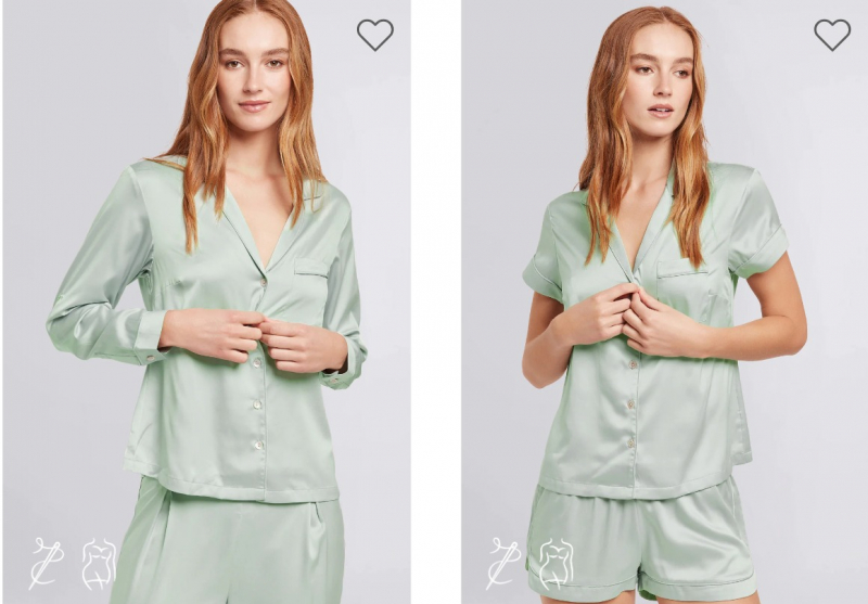 Photo on Homebodii (https://www.homebodii.com/collections/pyjamas/products/sabrina-long-pj-set-sage-with-white-piping)