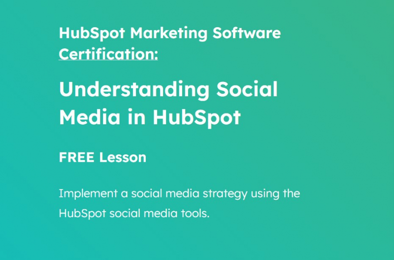 Screenshot of https://academy.hubspot.com/lessons/understanding-social-media-in-hubspot