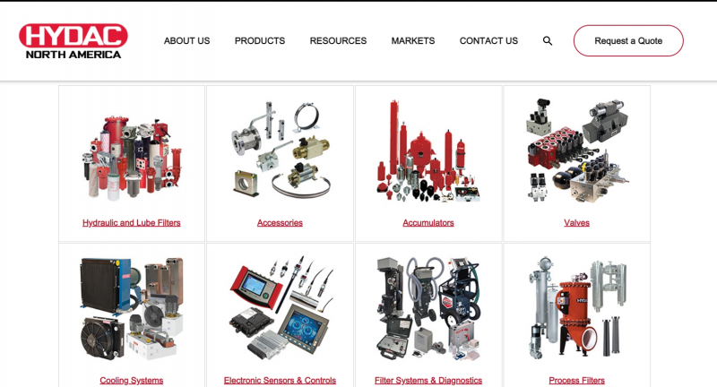 HYDAC Technology Corporation Products