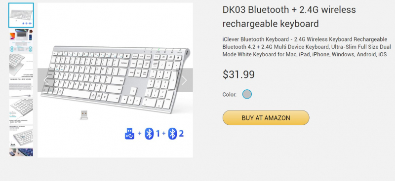 Screenshot via https://office.iclever.com/products/DK03-Bluetooth-24G-wireless-rechargeable-keyboard