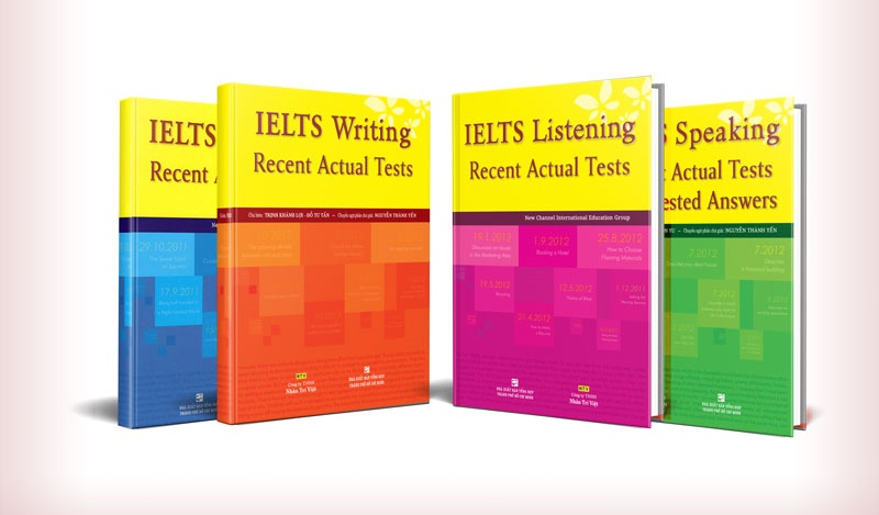 The IELTS Recent Actual Test book series is most suitable for those who already have a background in English, equivalent to level 4.5+ IELTS.