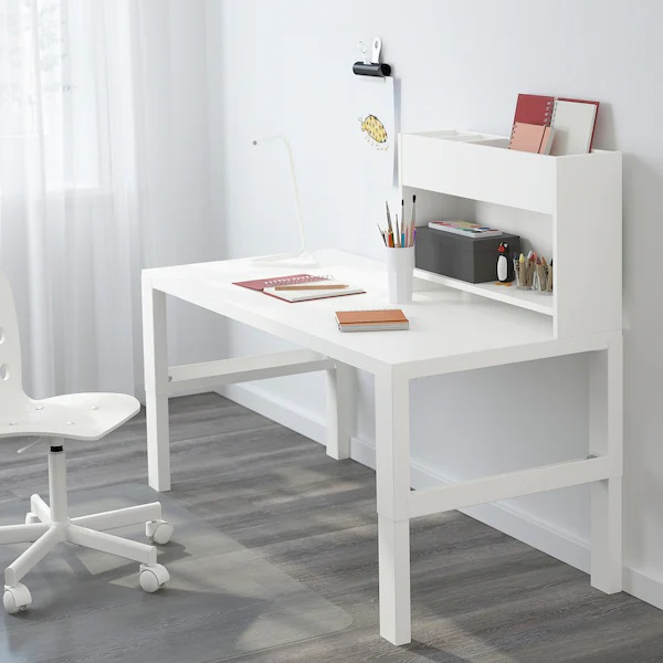 Ikea Pahl Desk + Add-On Unit. Photo: ikea.com