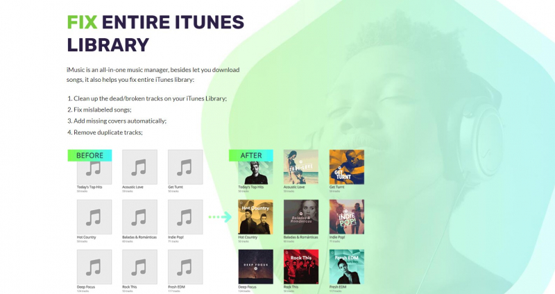 Screenshot of https://imusic.aimersoft.com/