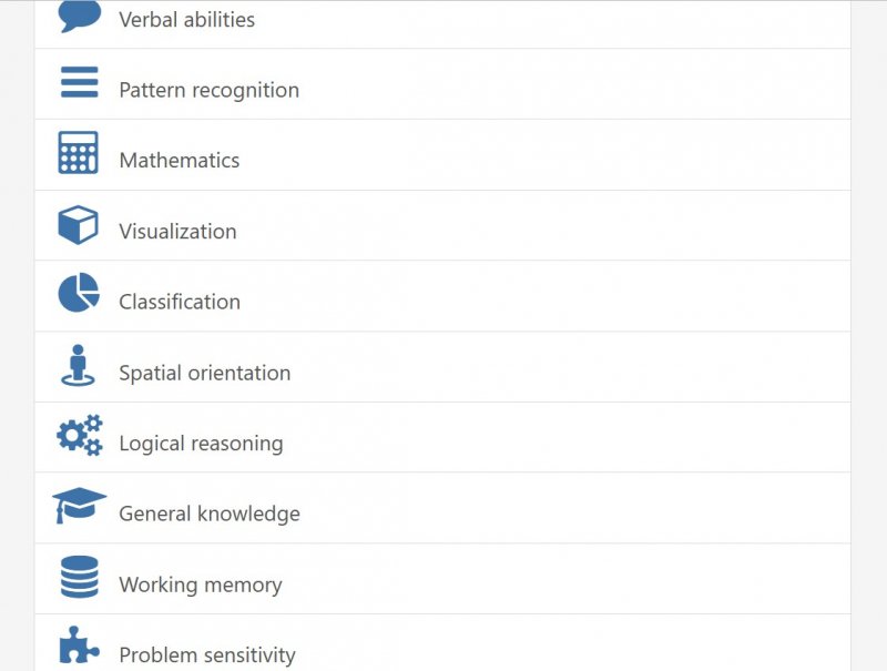 Screenshot of https://www.intelligencetest.com/questions/index.html