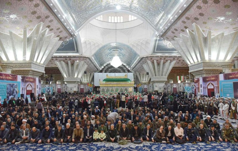The 33rd demise anniversary of Khomeini at the mausoleum of Imam Khomeini (RA) in southern Tehran - Photo: en.irna.ir