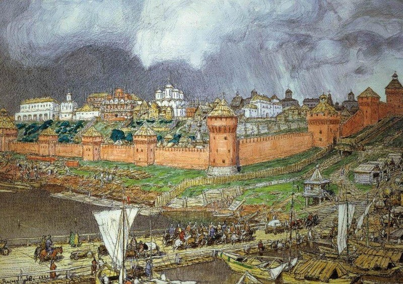 Kremlin in the 14th of century - Photo: inyourpocket.com